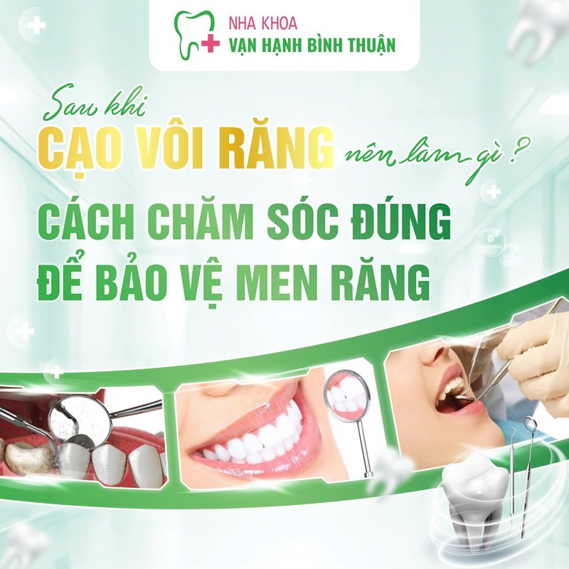 Sau khi cạo vôi răng nên làm gì? Cách chăm sóc đúng để bảo vệ men răng